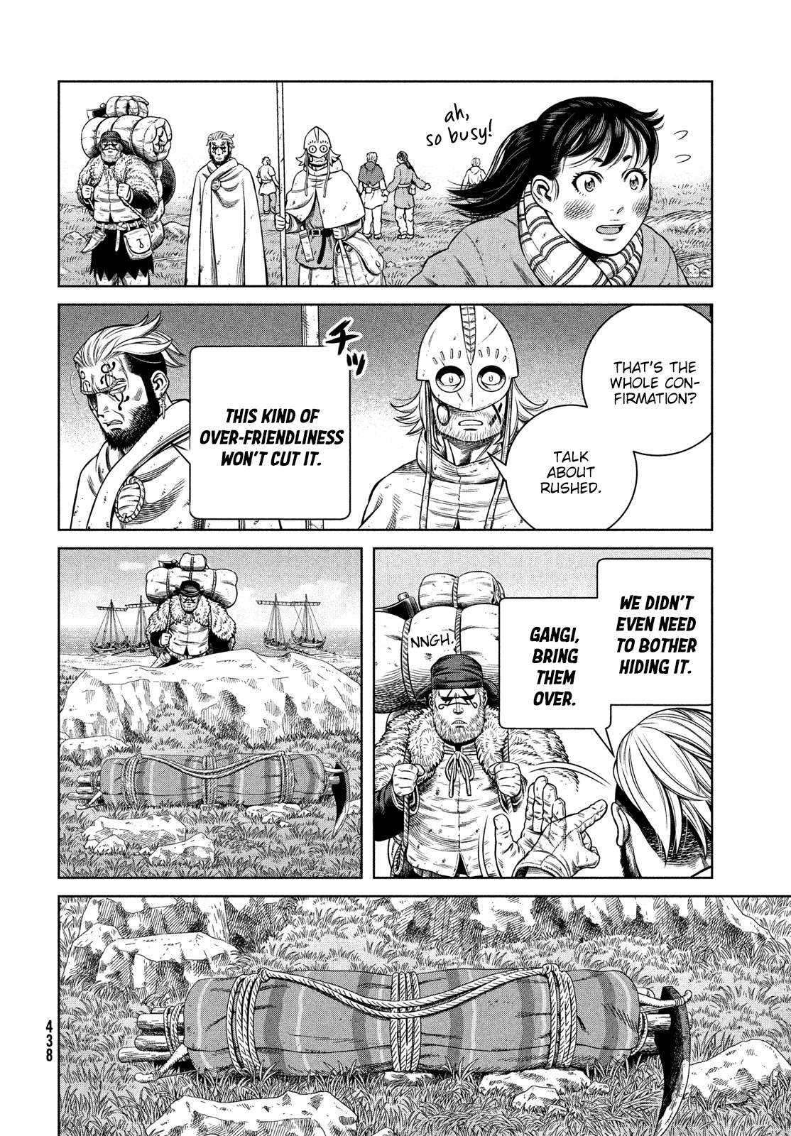 Vinland Saga Chapter 175 page 13 - Chapter 175: Sailing West Part 9