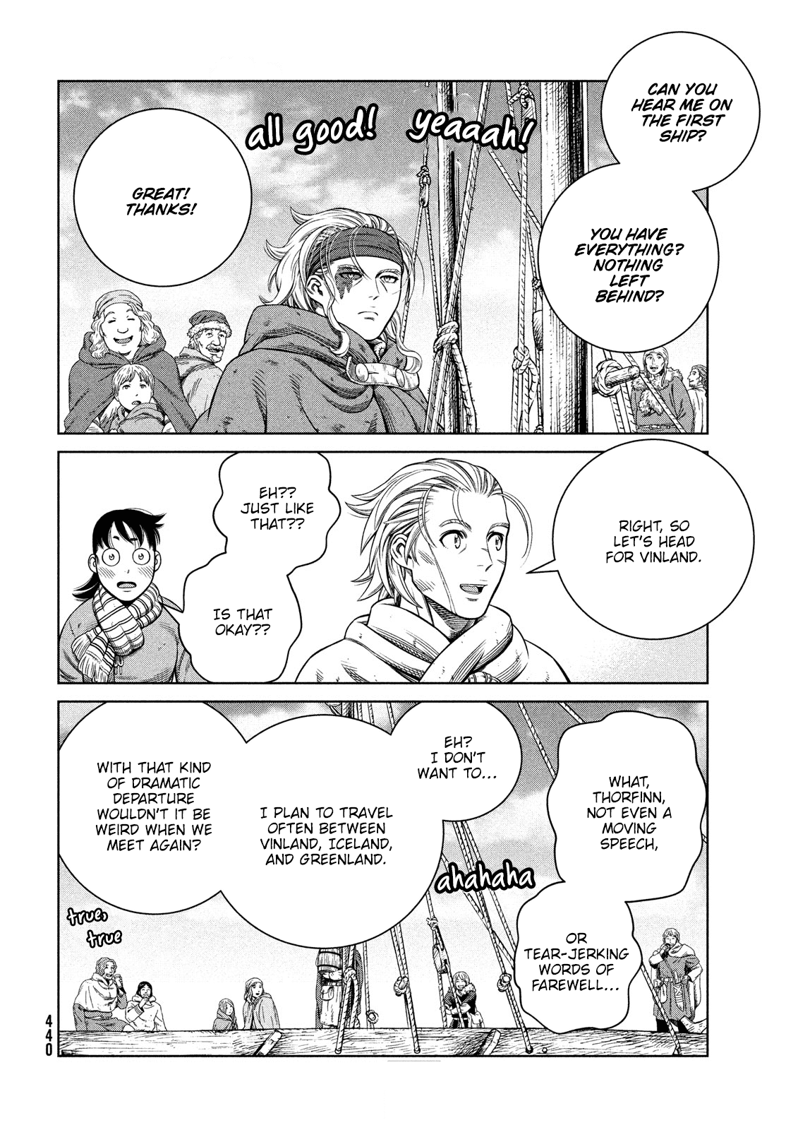 Vinland Saga Chapter 175 page 15 - Chapter 175: Sailing West Part 9