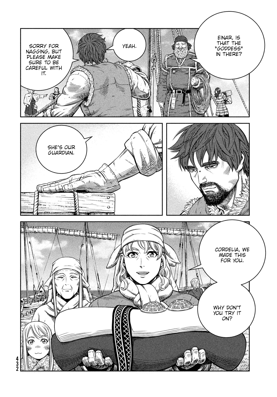 Vinland Saga Chapter 175 page 7 - Chapter 175: Sailing West Part 9