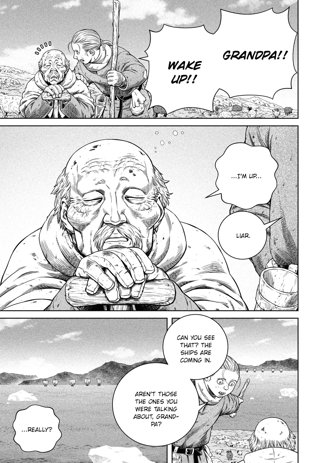 Vinland Saga Chapter 176 page 5 - Chapter 176: Sailing West Part 10