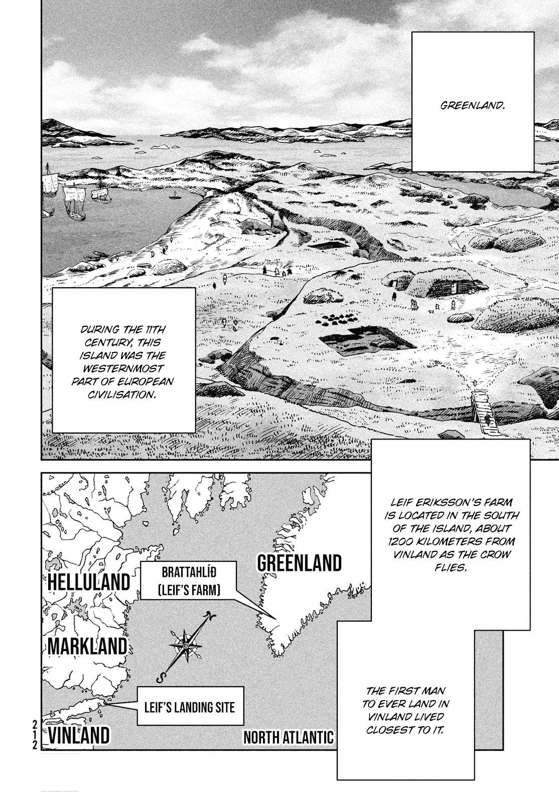 Vinland Saga Chapter 176 page 6 - Chapter 176: Sailing West Part 10