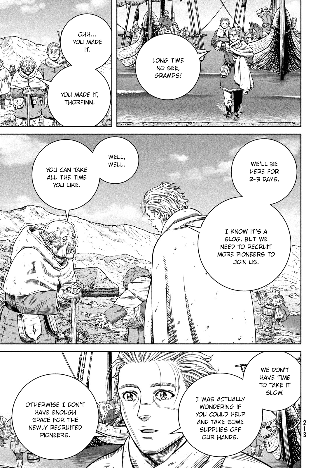 Vinland Saga Chapter 176 page 7 - Chapter 176: Sailing West Part 10