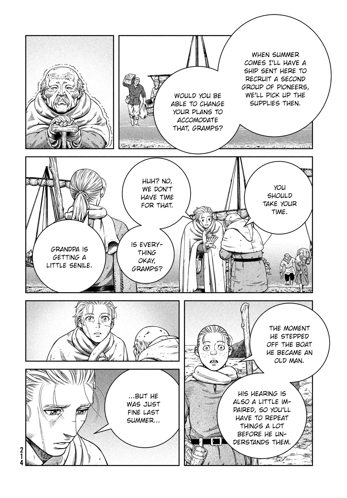 Vinland Saga Chapter 176 page 8 - Chapter 176: Sailing West Part 10