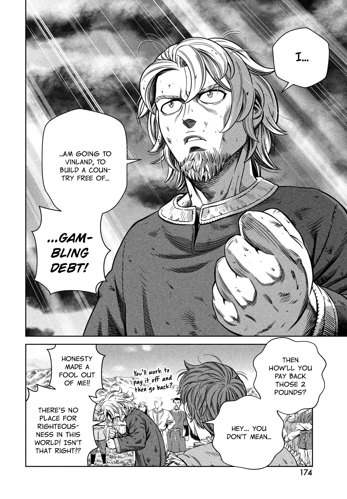 Vinland Saga Chapter 177 page 19 - Chapter 177: Sailing West Part 11