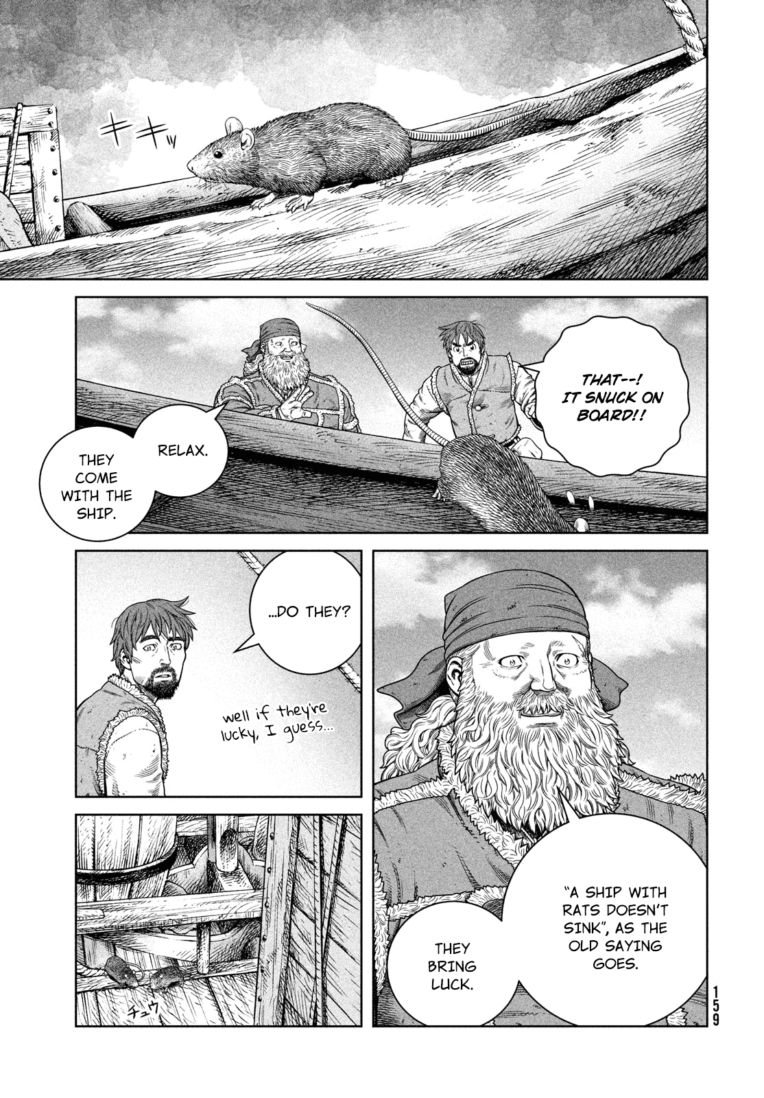 Vinland Saga Chapter 177 page 4 - Chapter 177: Sailing West Part 11
