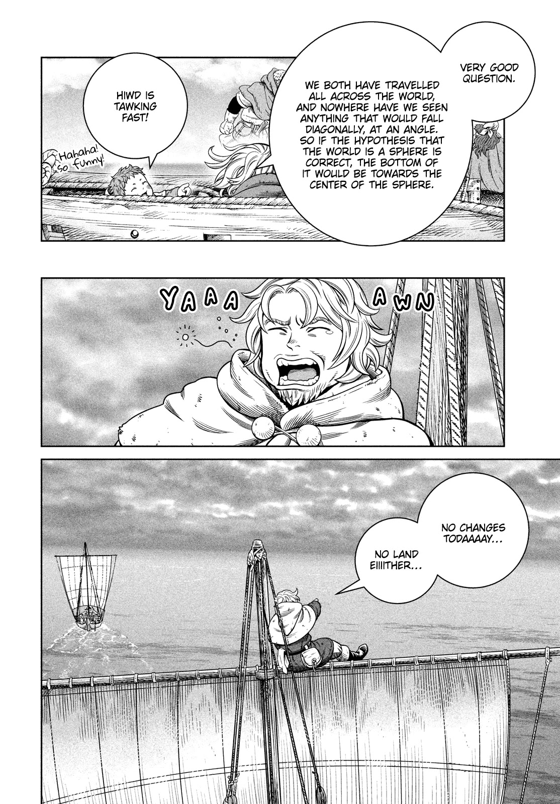Vinland Saga Chapter 178 page 13 - Chapter 178: Sailing West Part 12