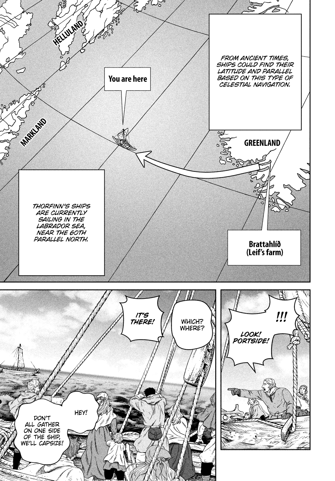 Vinland Saga Chapter 178 page 4 - Chapter 178: Sailing West Part 12