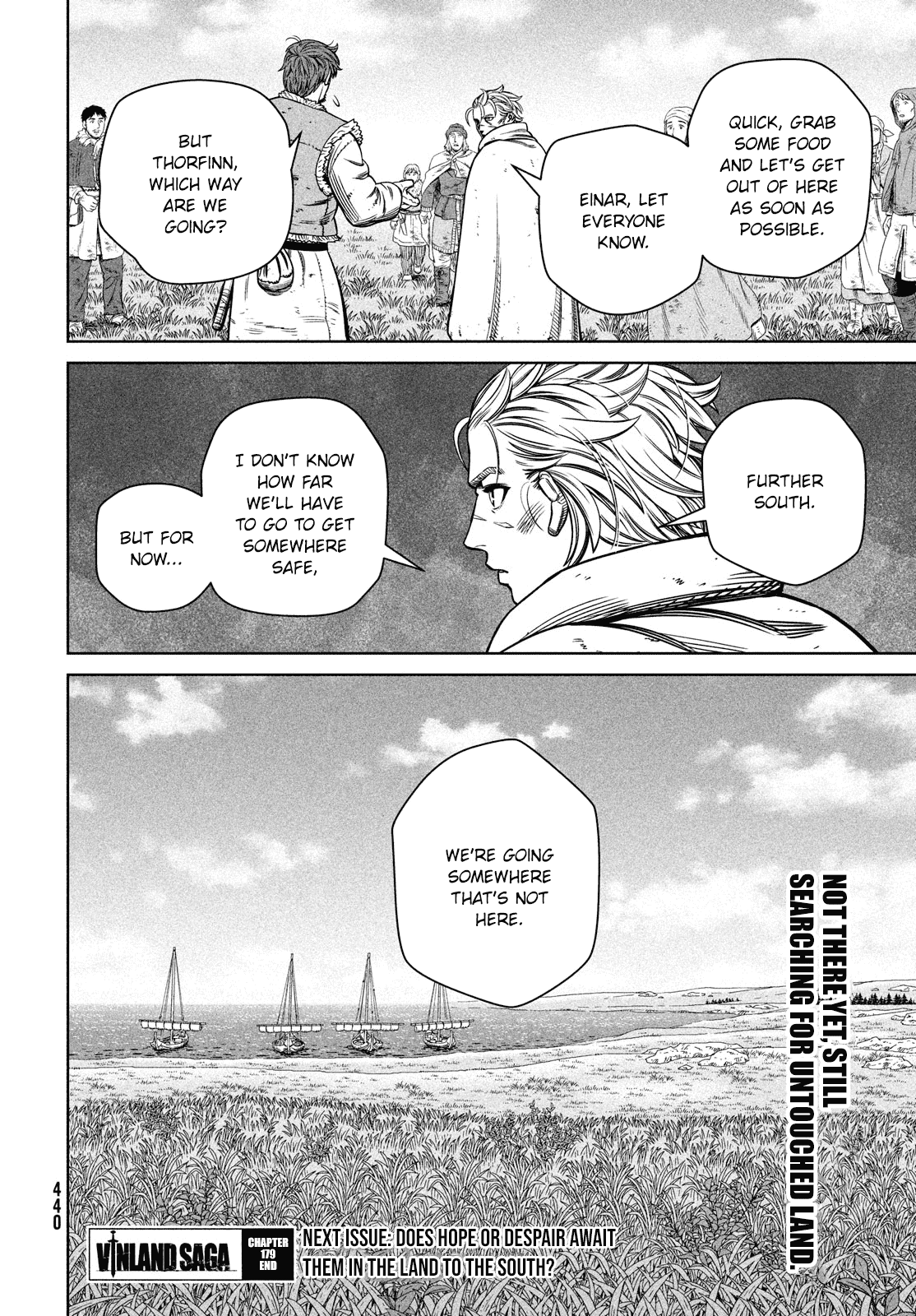 Vinland Saga Chapter 179 page 26 - Chapter 179: Sailing West Part 13