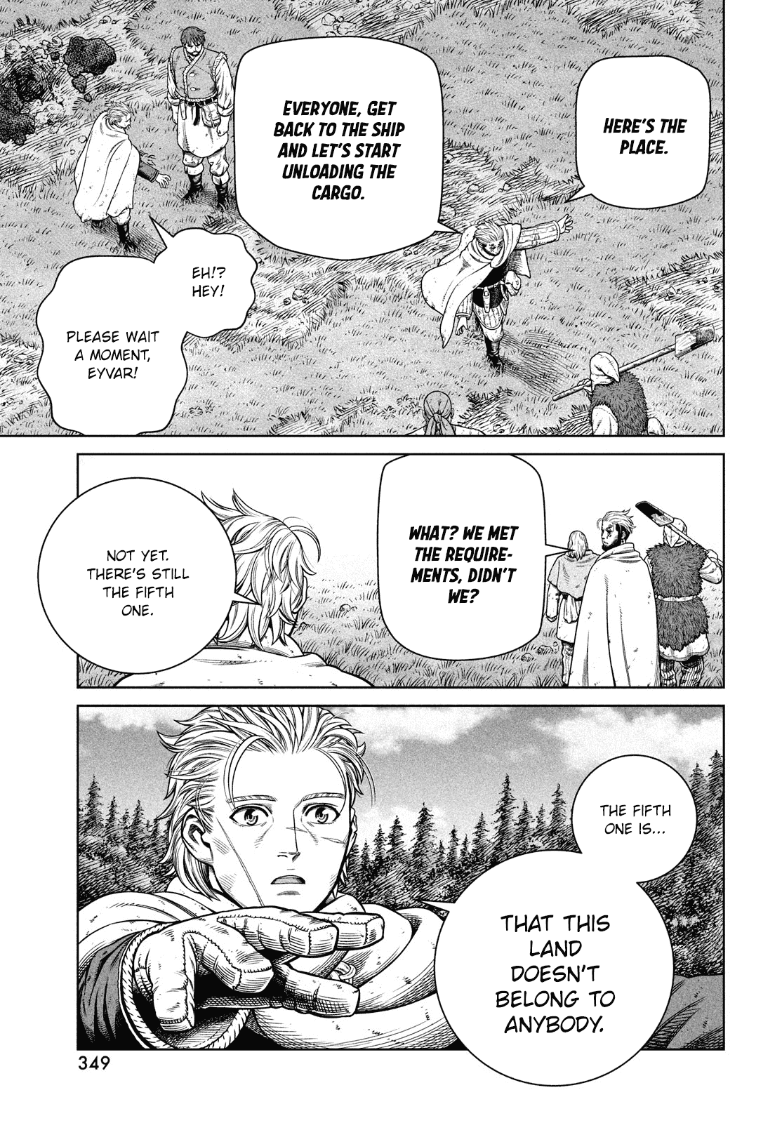 Vinland Saga Chapter 180 page 10 - Chapter 180: Sailing West Part 14