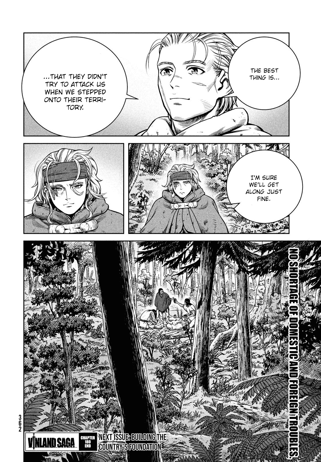 Vinland Saga Chapter 180 page 23 - Chapter 180: Sailing West Part 14
