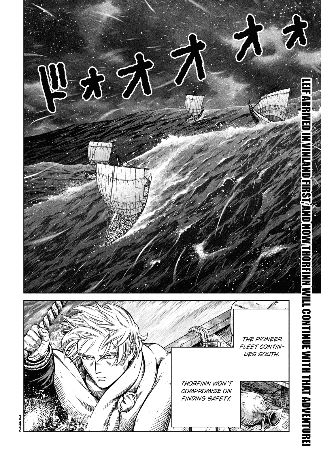 Vinland Saga Chapter 180 page 3 - Chapter 180: Sailing West Part 14