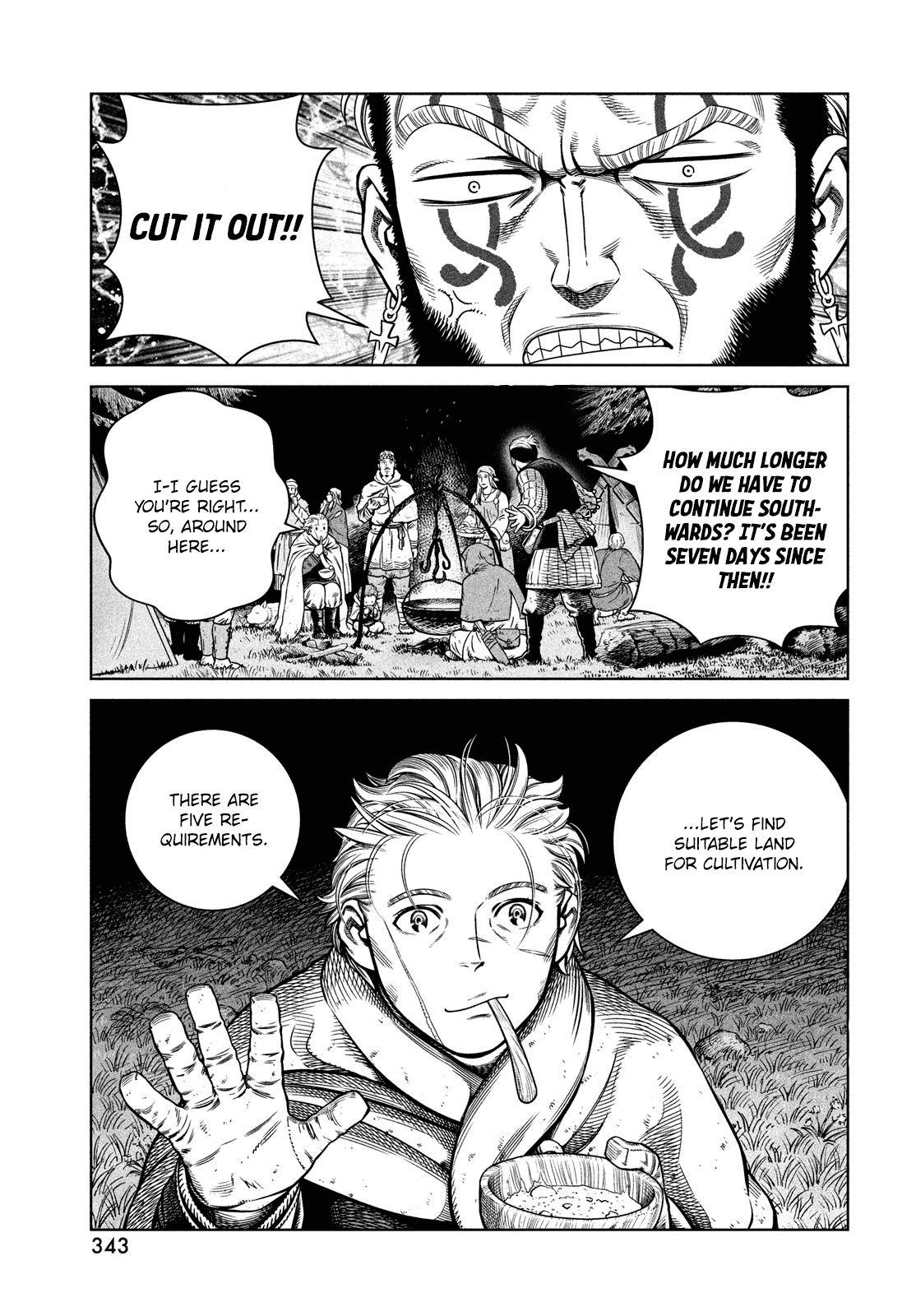 Vinland Saga Chapter 180 page 4 - Chapter 180: Sailing West Part 14