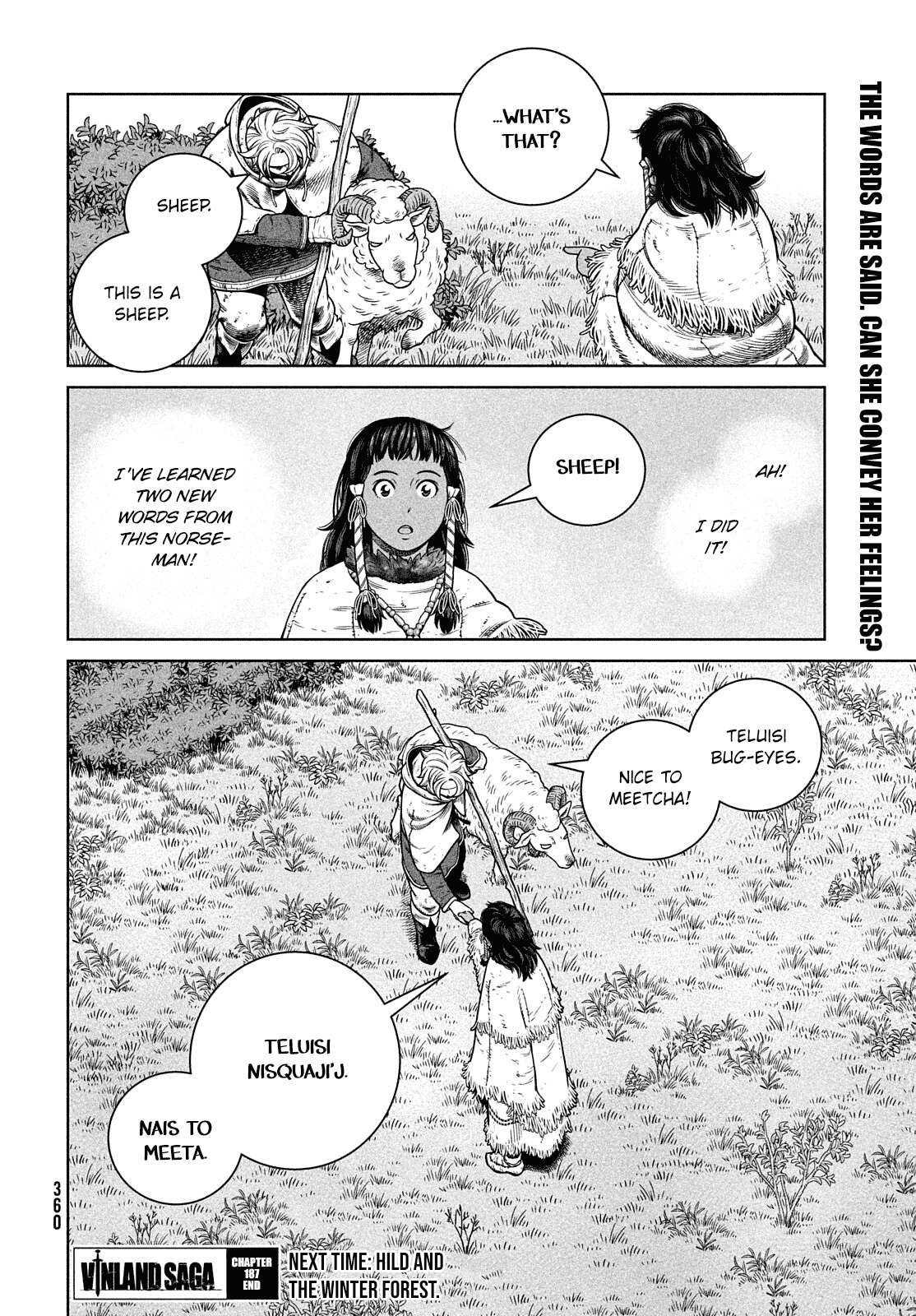Vinland Saga Chapter 187 page 19 - Chapter 187: Nisquaji'j's Expedition