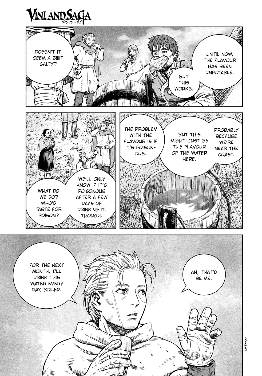 Vinland Saga Chapter 187 page 4 - Chapter 187: Nisquaji'j's Expedition