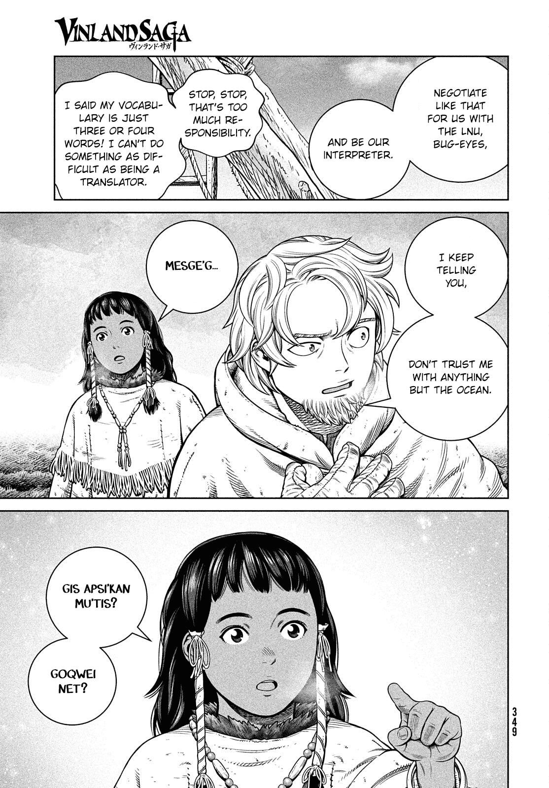 Vinland Saga Chapter 187 page 8 - Chapter 187: Nisquaji'j's Expedition