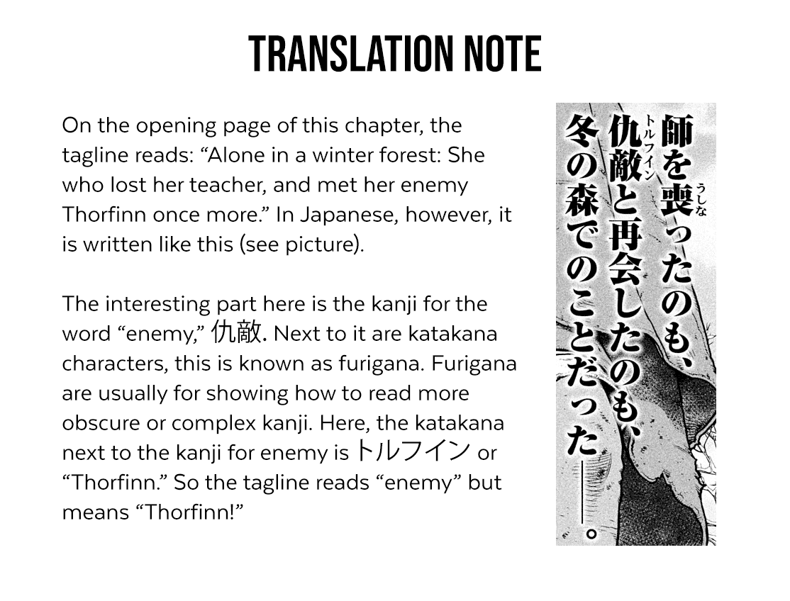 Vinland Saga Chapter 188 page 24 - Chapter 188: Hild and the God of the Forest