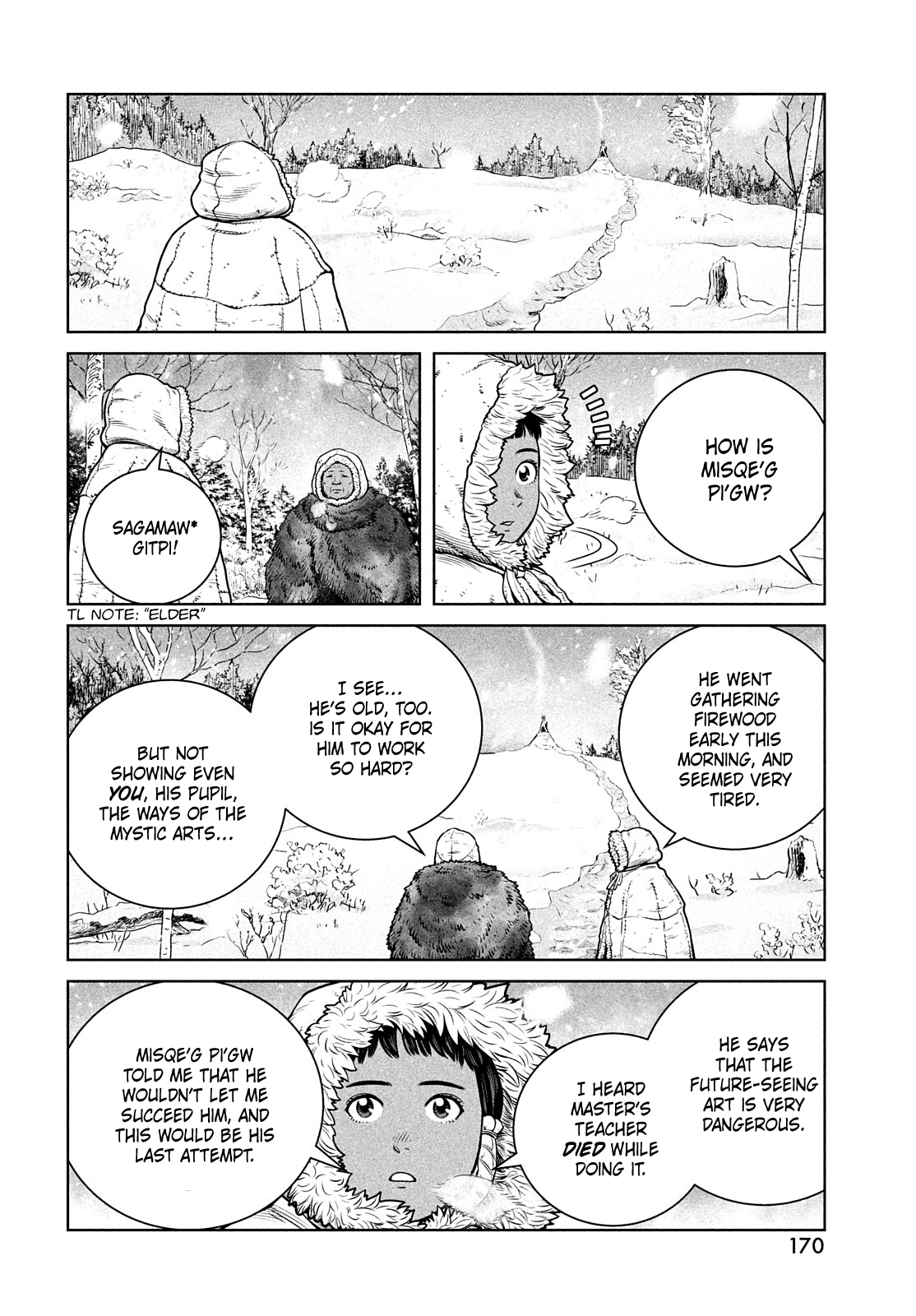 Vinland Saga Chapter 189 page 5 - Chapter 189: Misqe'g Pi'gw's Ritual