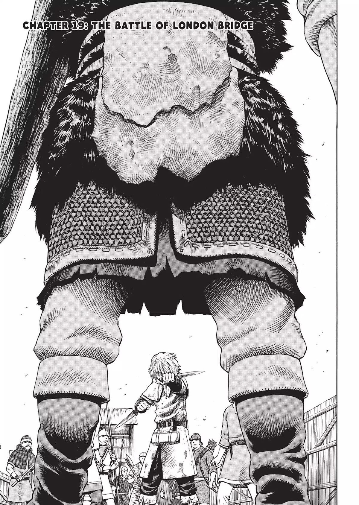 Vinland Saga Chapter 19 page 1 - Chapter 19: The Battle of London Bridge