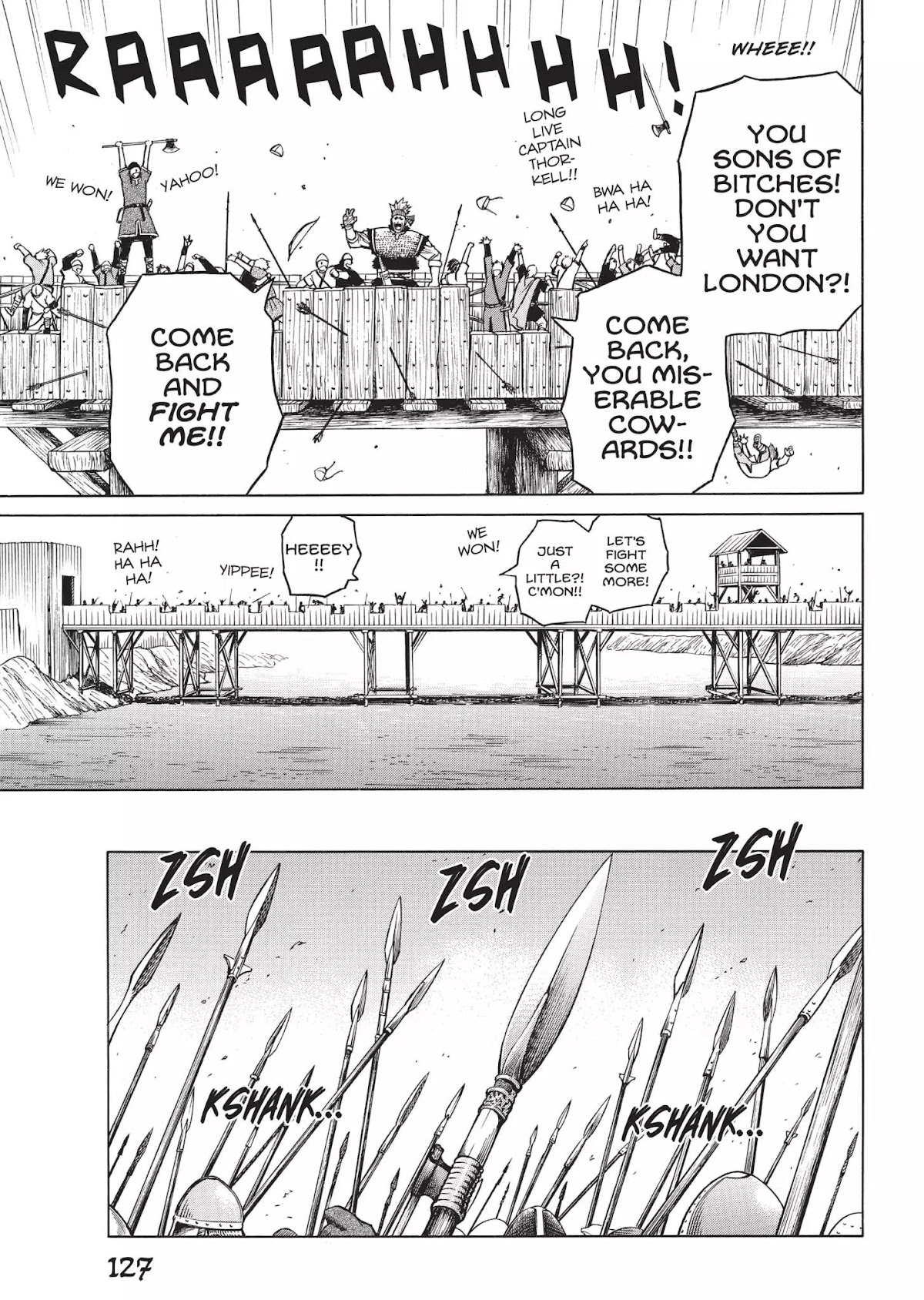 Vinland Saga Chapter 19 page 36 - Chapter 19: The Battle of London Bridge