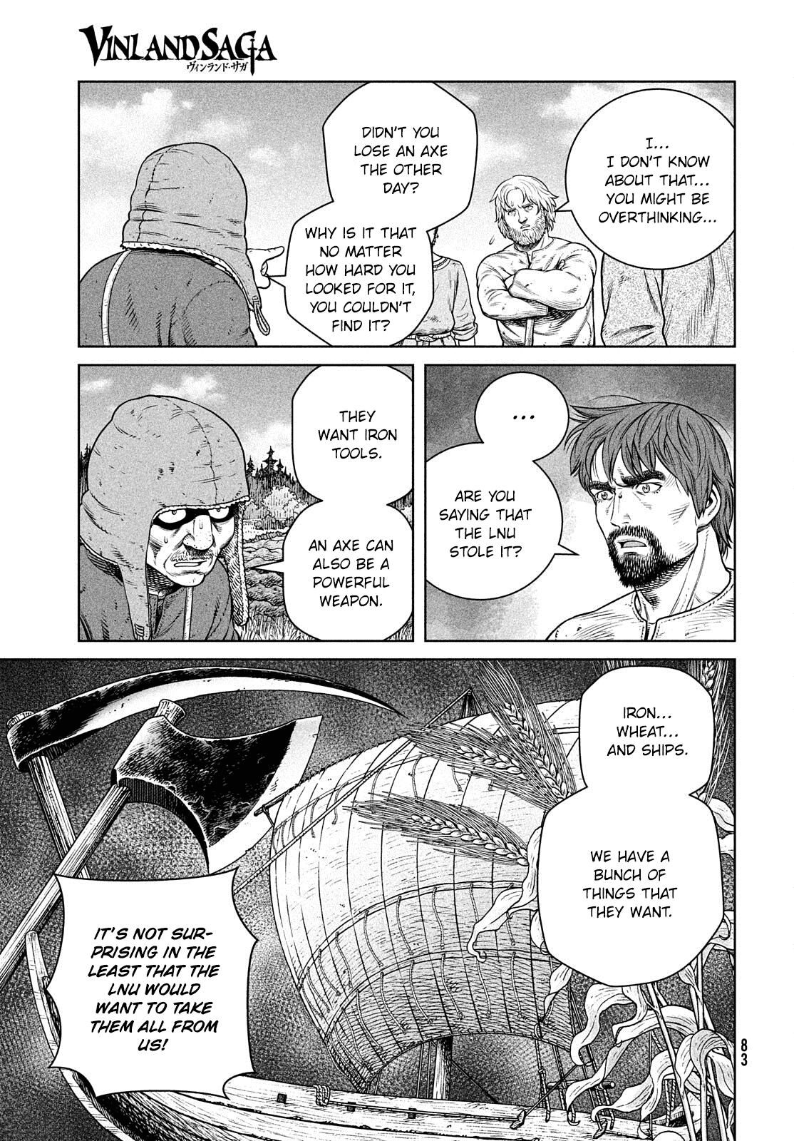 Vinland Saga Chapter 193 page 9 - Chapter 193: Thousand Year Voyage Part 2