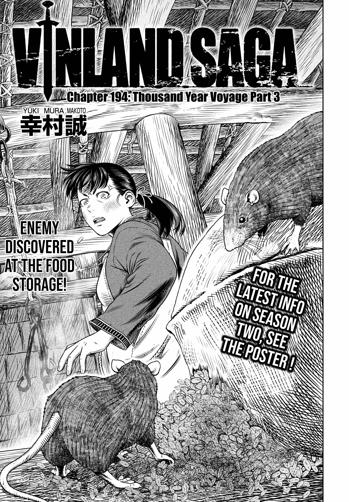 Vinland Saga Chapter 194 page 2 - Chapter 194: Thousand Year Voyage Part 3