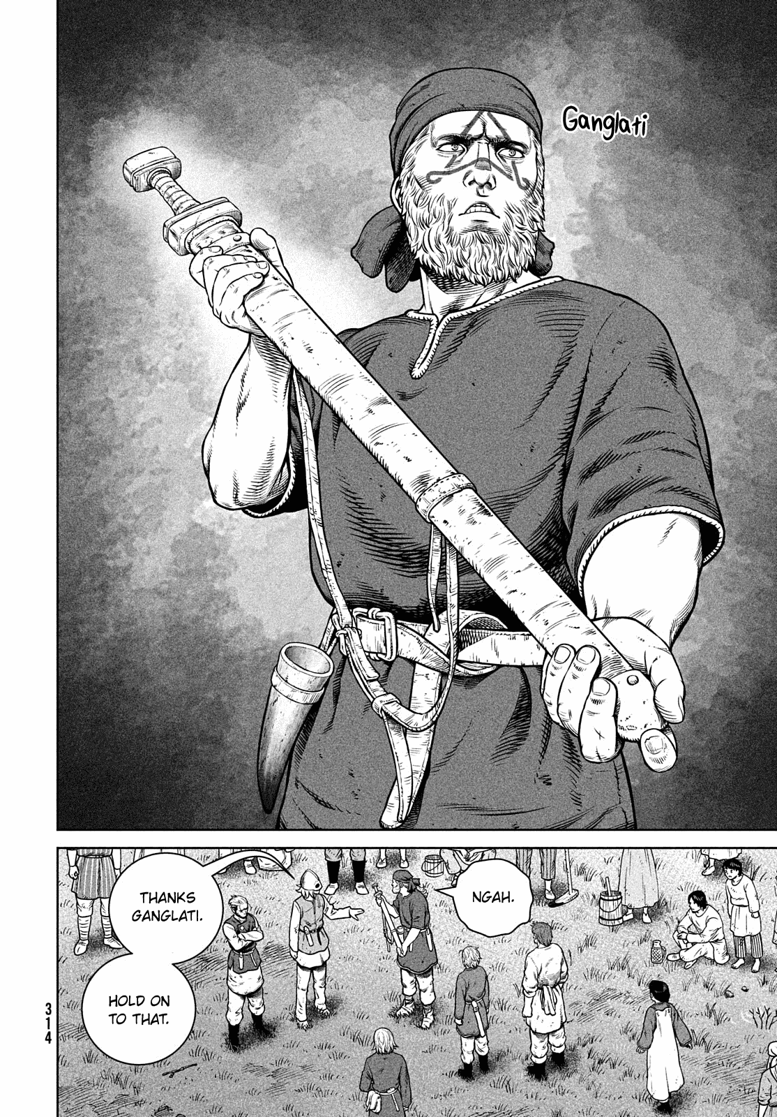 Vinland Saga Chapter 195 page 17 - Chapter 195: Thousand Year Voyage Part 4
