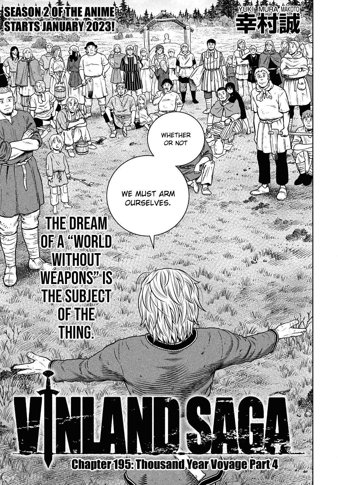 Vinland Saga Chapter 195 page 4 - Chapter 195: Thousand Year Voyage Part 4