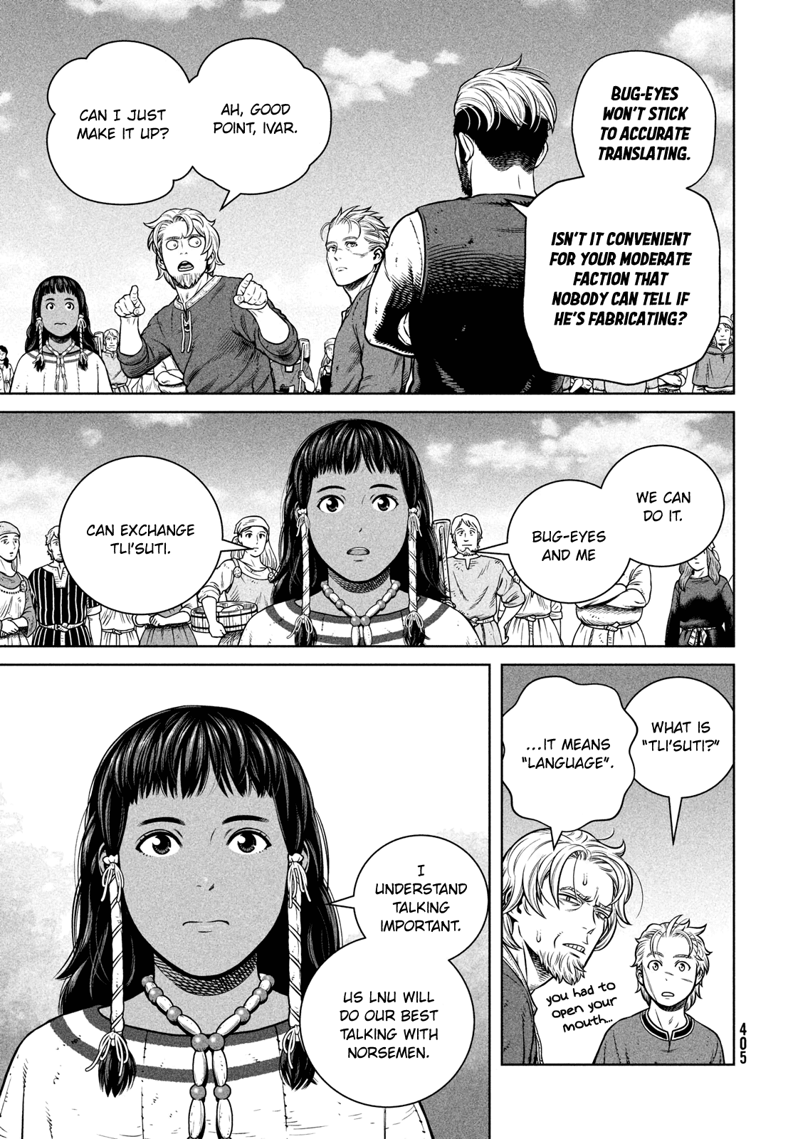 Vinland Saga Chapter 196 page 4 - Chapter 196: Thousand Year Voyage Part 5