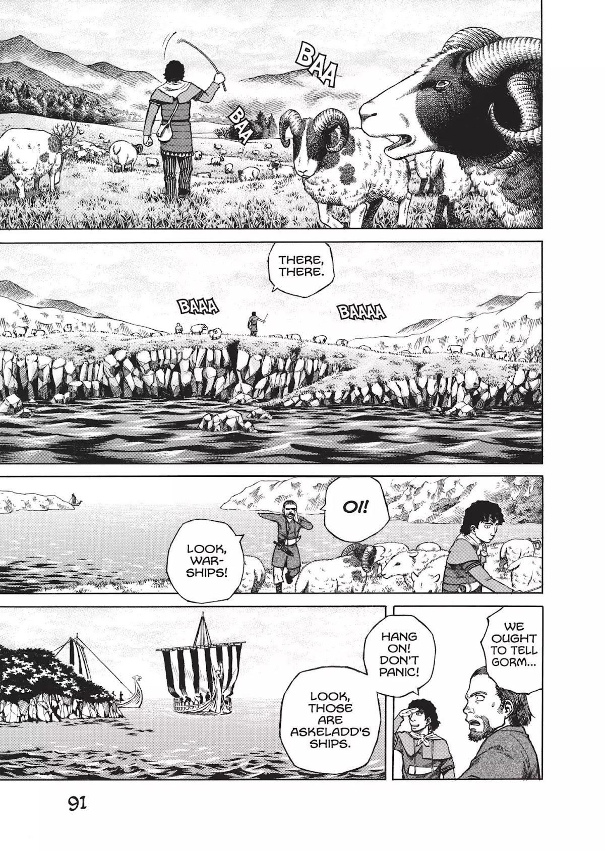 Vinland Saga Chapter 2 page 1 - Chapter 2: Somewhere not Here
