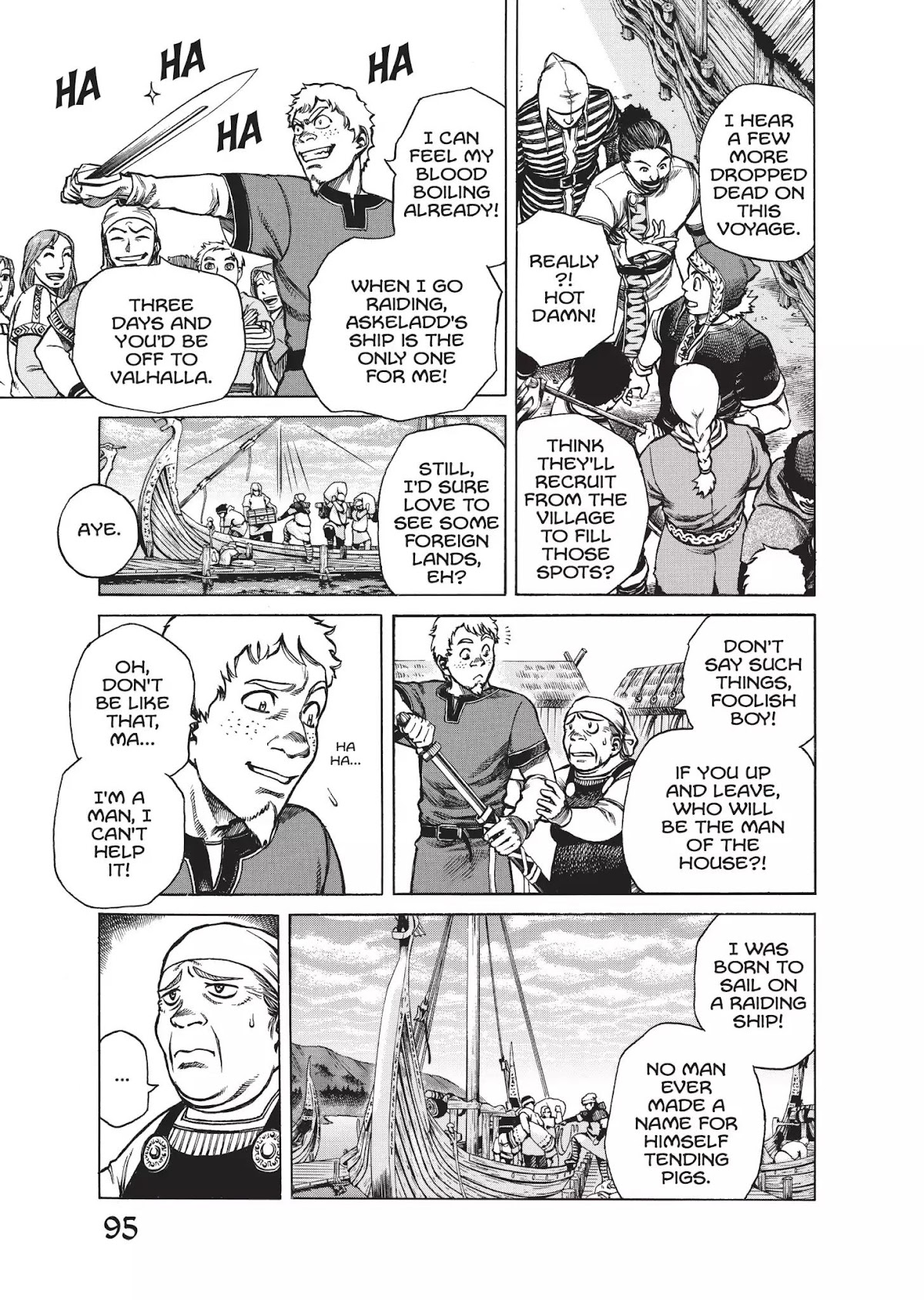 Vinland Saga Chapter 2 page 5 - Chapter 2: Somewhere not Here