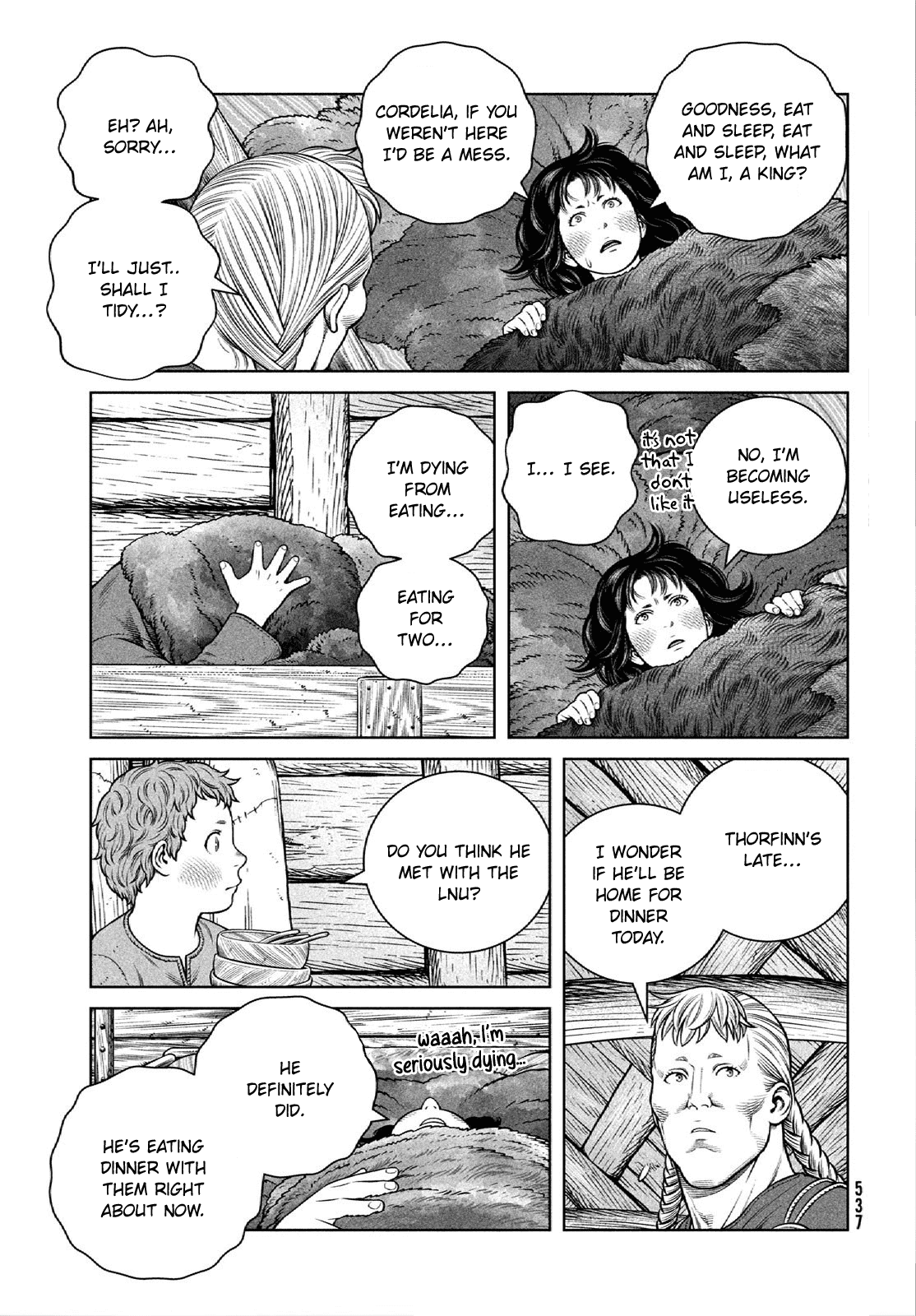 Vinland Saga Chapter 205 page 4 - Chapter 205: Thousand Year Voyage Part 14
