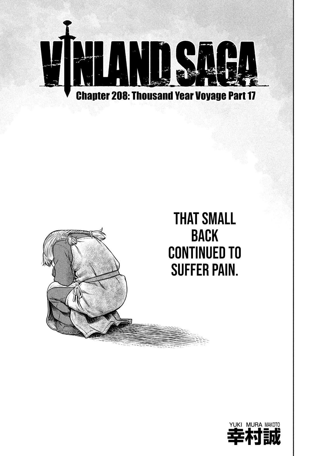 Vinland Saga Chapter 208 page 4 - Chapter 208: Thousand Year Voyage Part 17