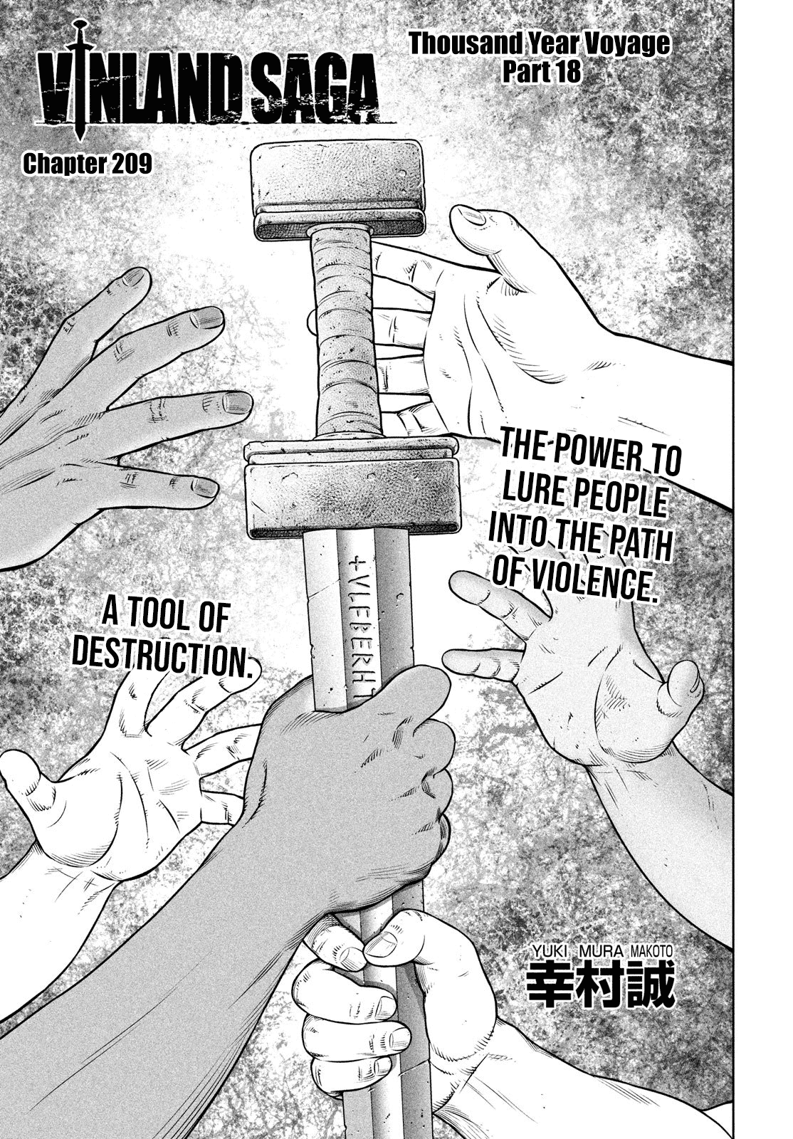 Vinland Saga Chapter 209 page 2 - Chapter 209: Thousand Year Voyage Part 18