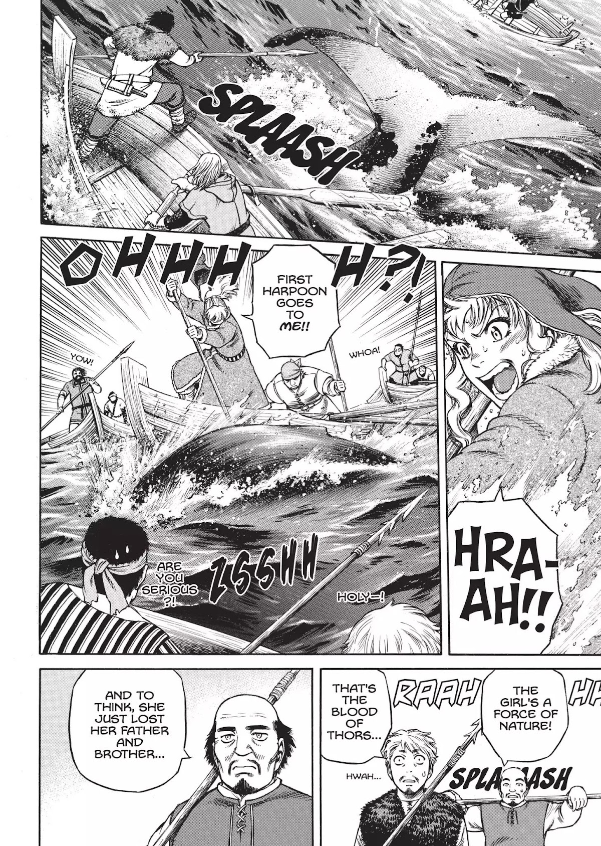 Vinland Saga Chapter 21.5 page 10 - Vol.2 Bonus Material: Ylva at Work