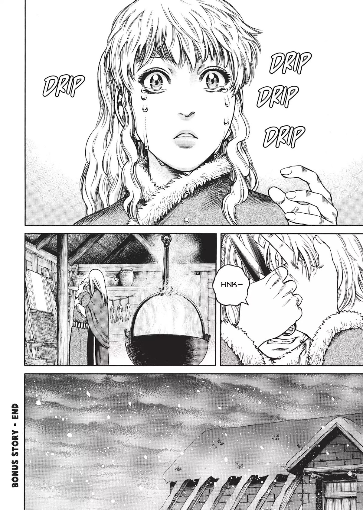 Vinland Saga Chapter 21.5 page 14 - Vol.2 Bonus Material: Ylva at Work