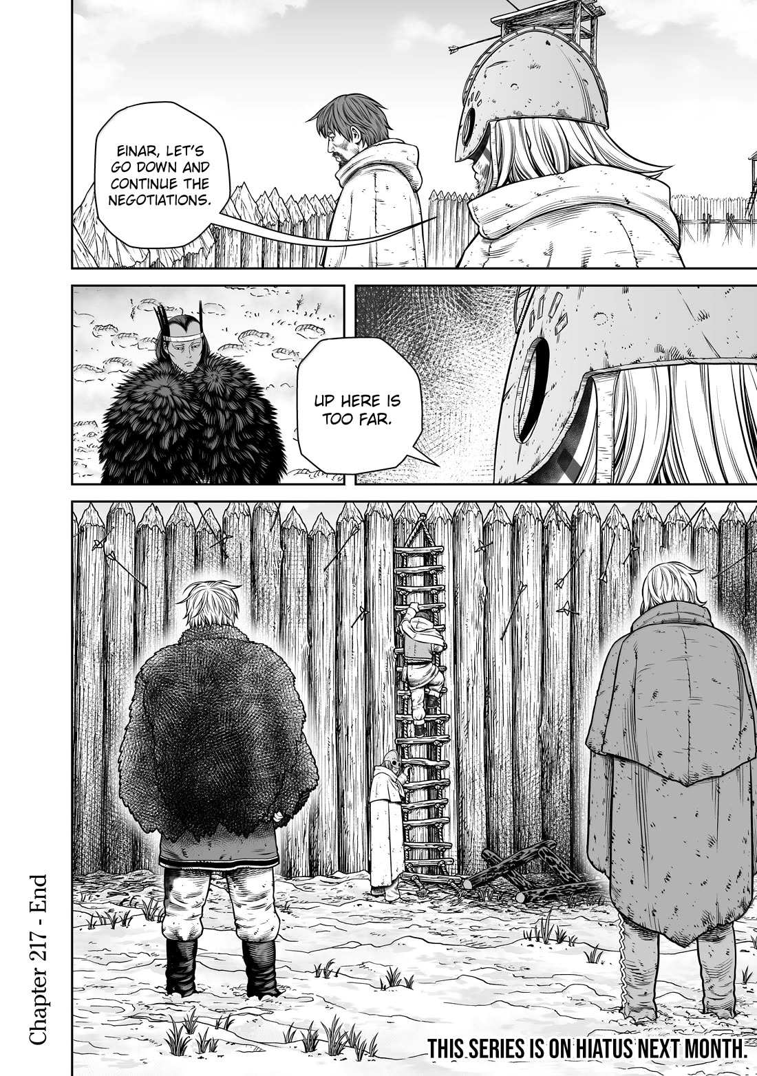 Vinland Saga Chapter 217 page 37 - Chapter 217: Thousand Year Voyage Part 26