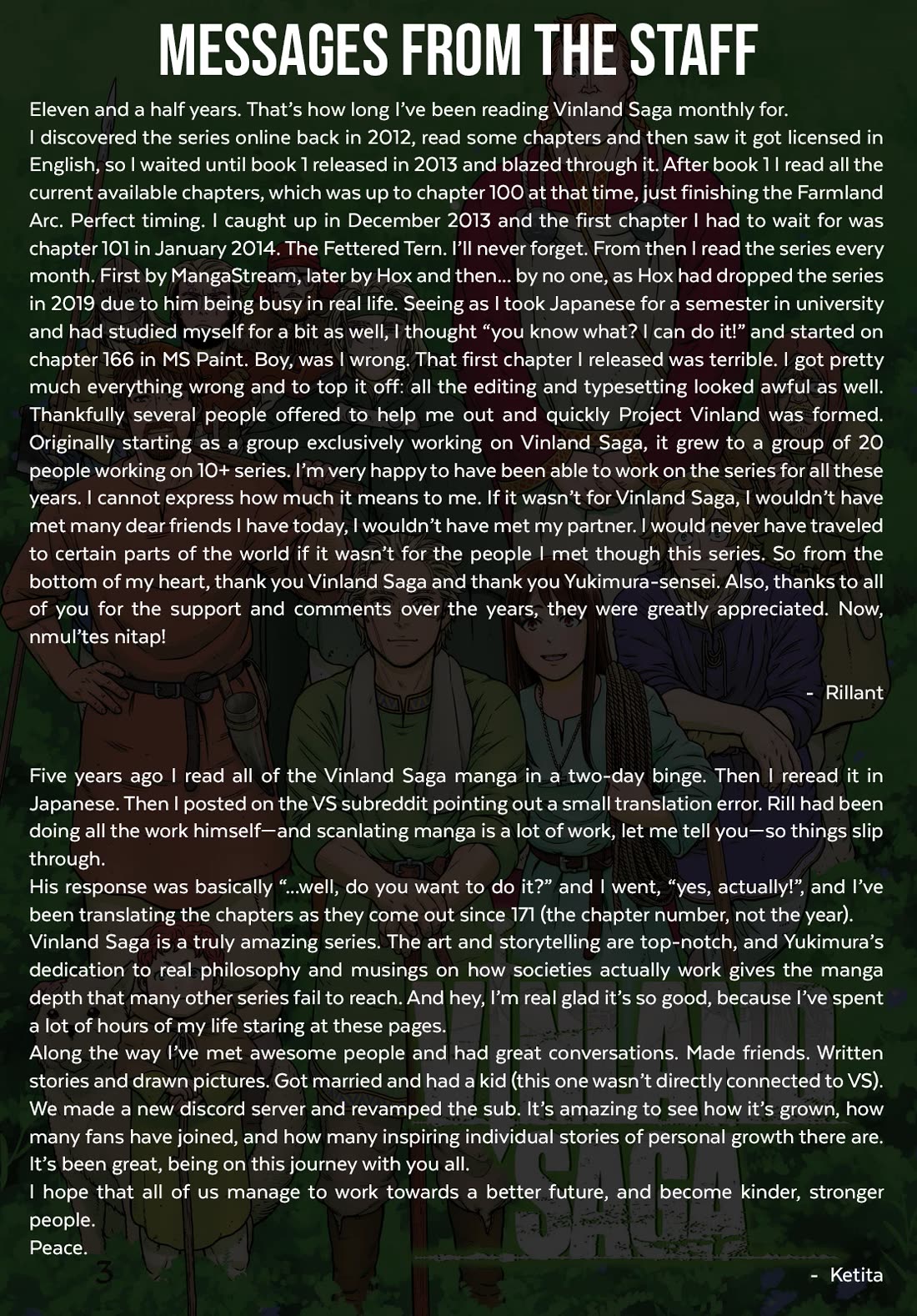 Vinland Saga Chapter 220 page 30 - Chapter 220: Somewhere Not Here [END]
