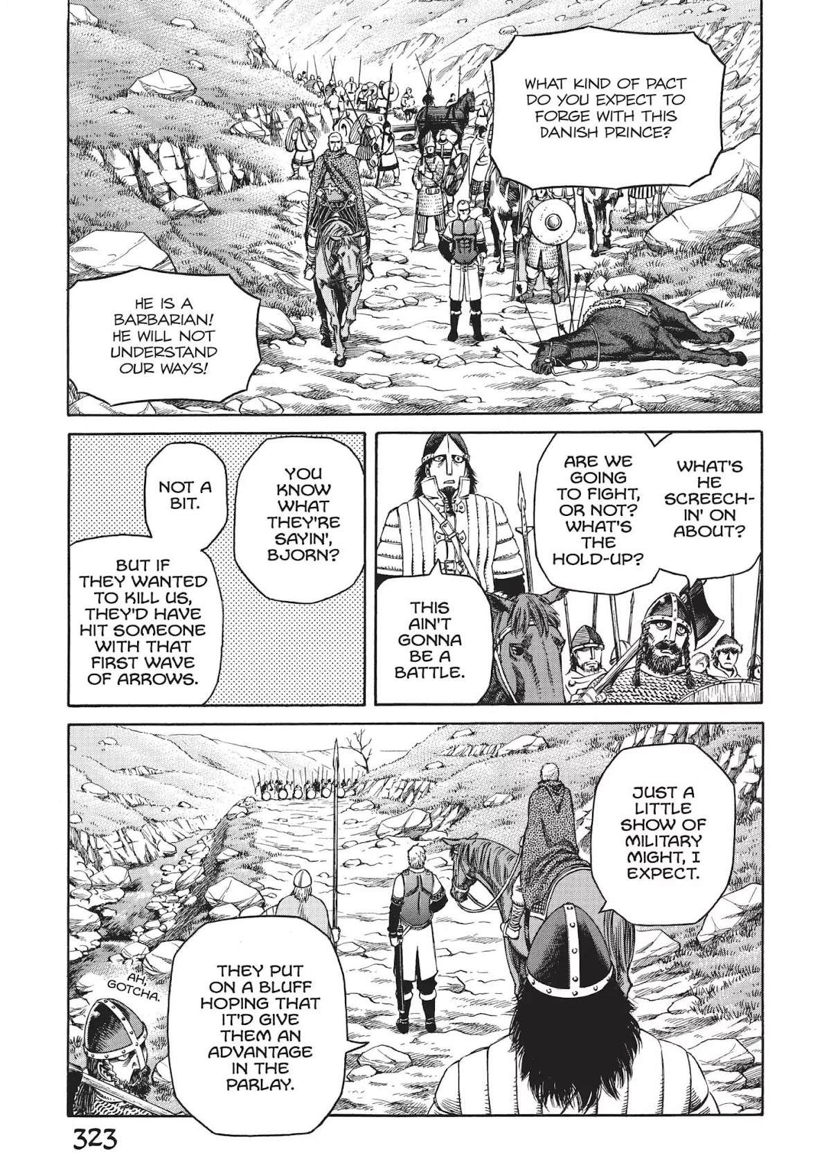 Vinland Saga Chapter 25 page 7 - Chapter 25: Bluff