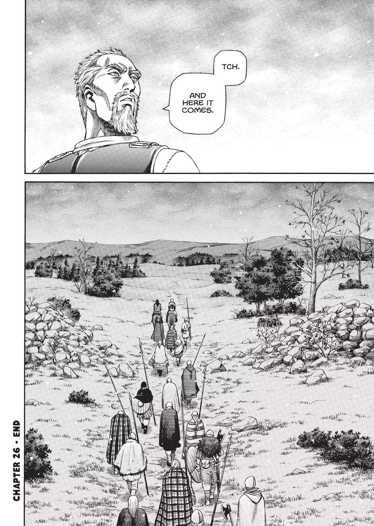 Vinland Saga manga, chapter 26, page 32 of 32