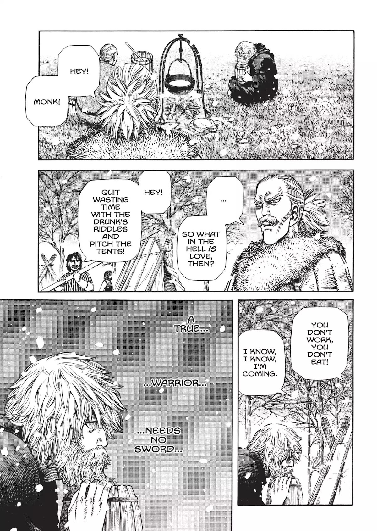 Vinland Saga Chapter 27 page 11 - Chapter 27: The Warriors and the Monk
