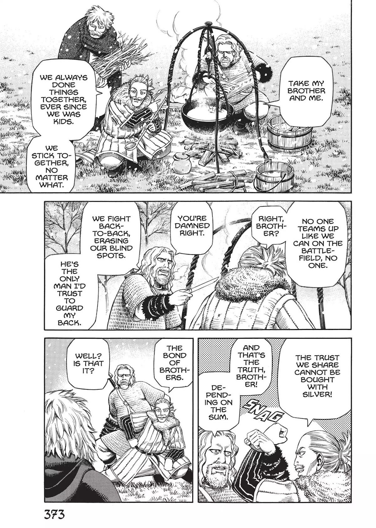 Vinland Saga Chapter 27 page 3 - Chapter 27: The Warriors and the Monk