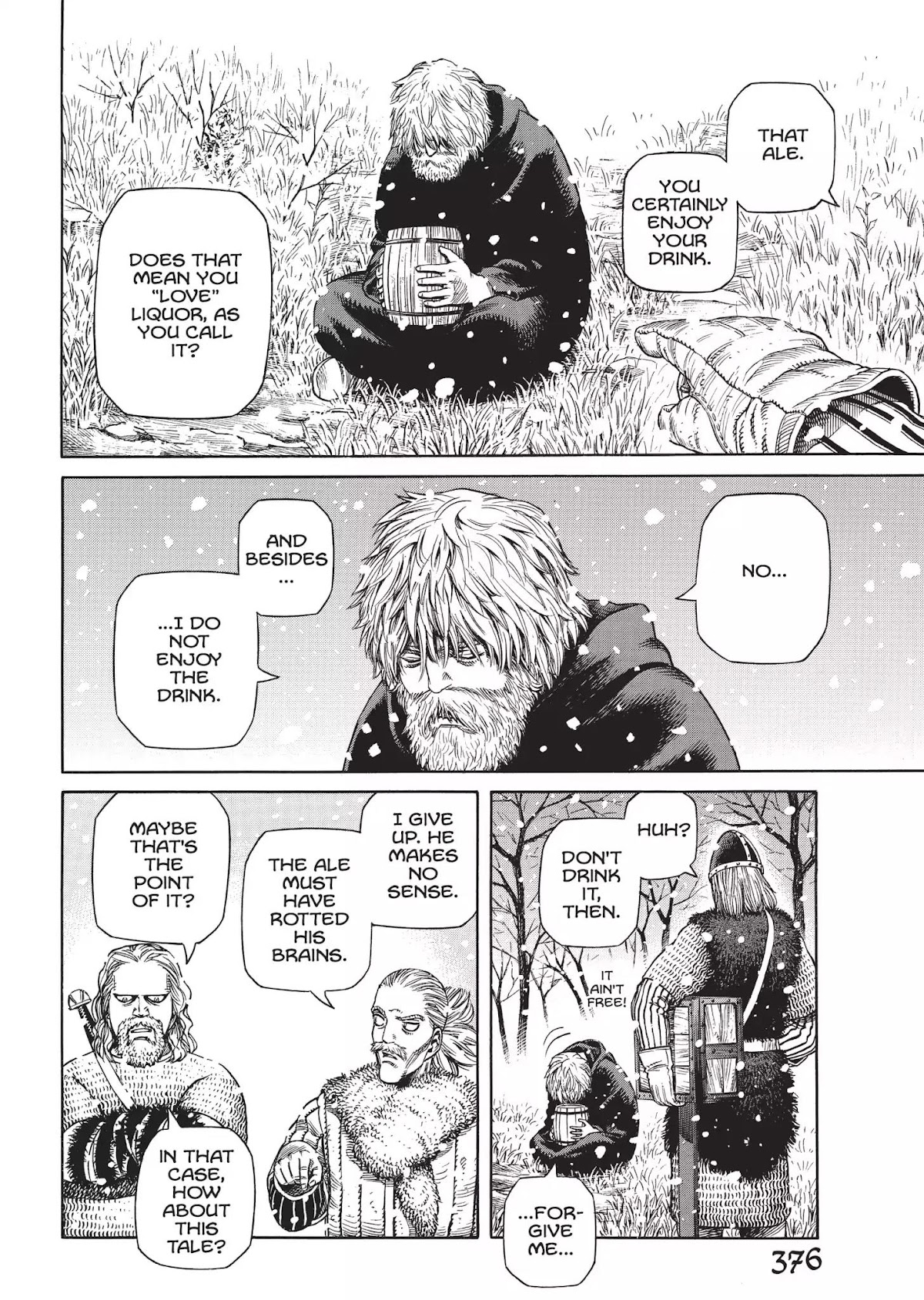 Vinland Saga Chapter 27 page 6 - Chapter 27: The Warriors and the Monk