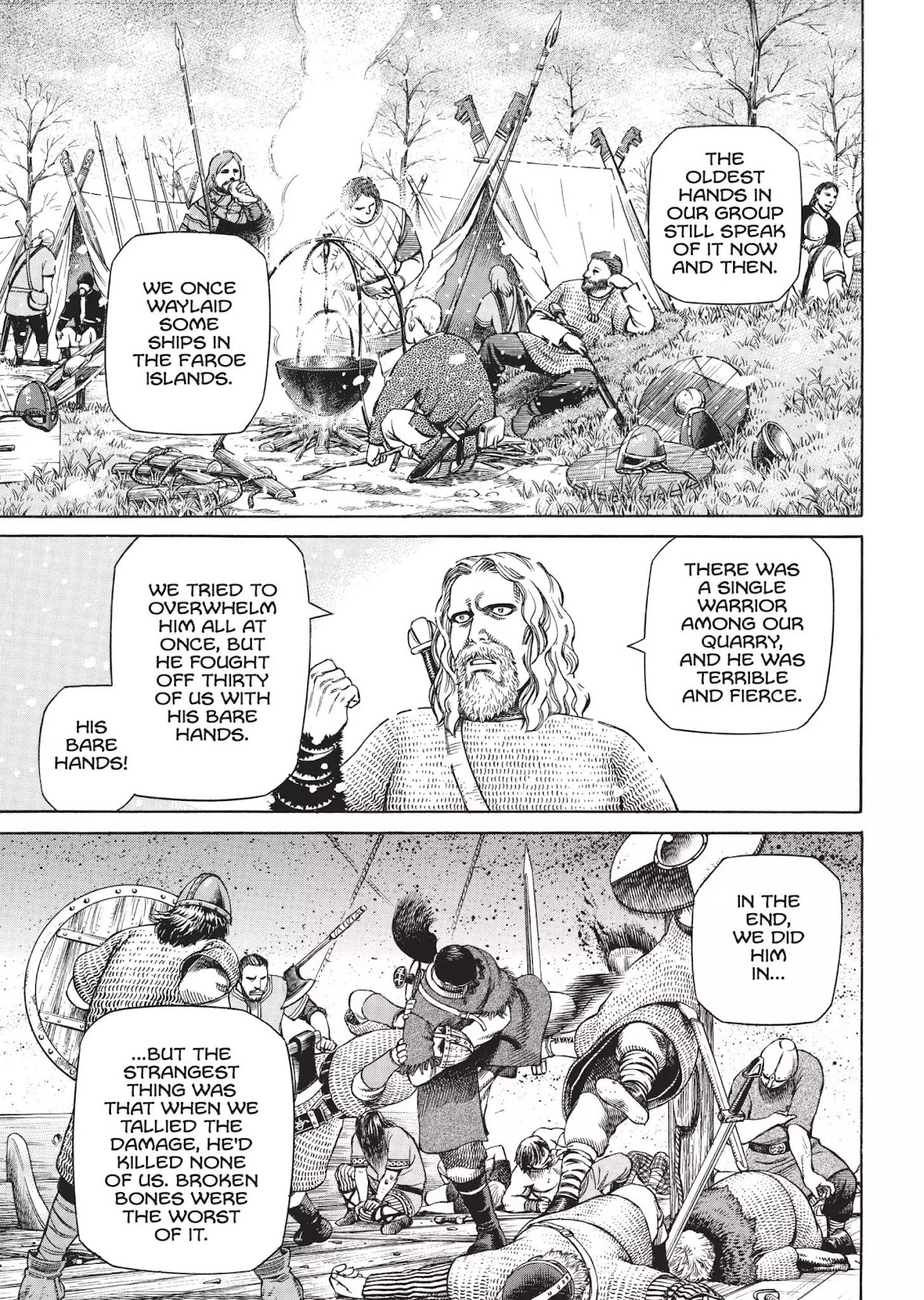 Vinland Saga Chapter 27 page 7 - Chapter 27: The Warriors and the Monk