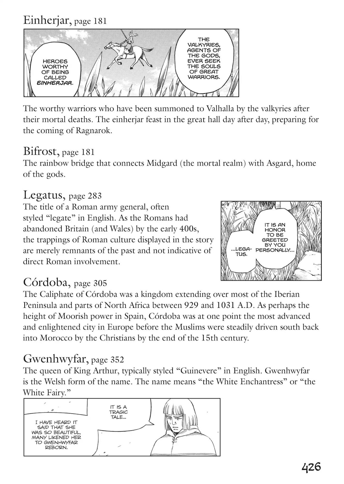 Vinland Saga Chapter 28.6 page 3 - Vol.2 Translation Notes