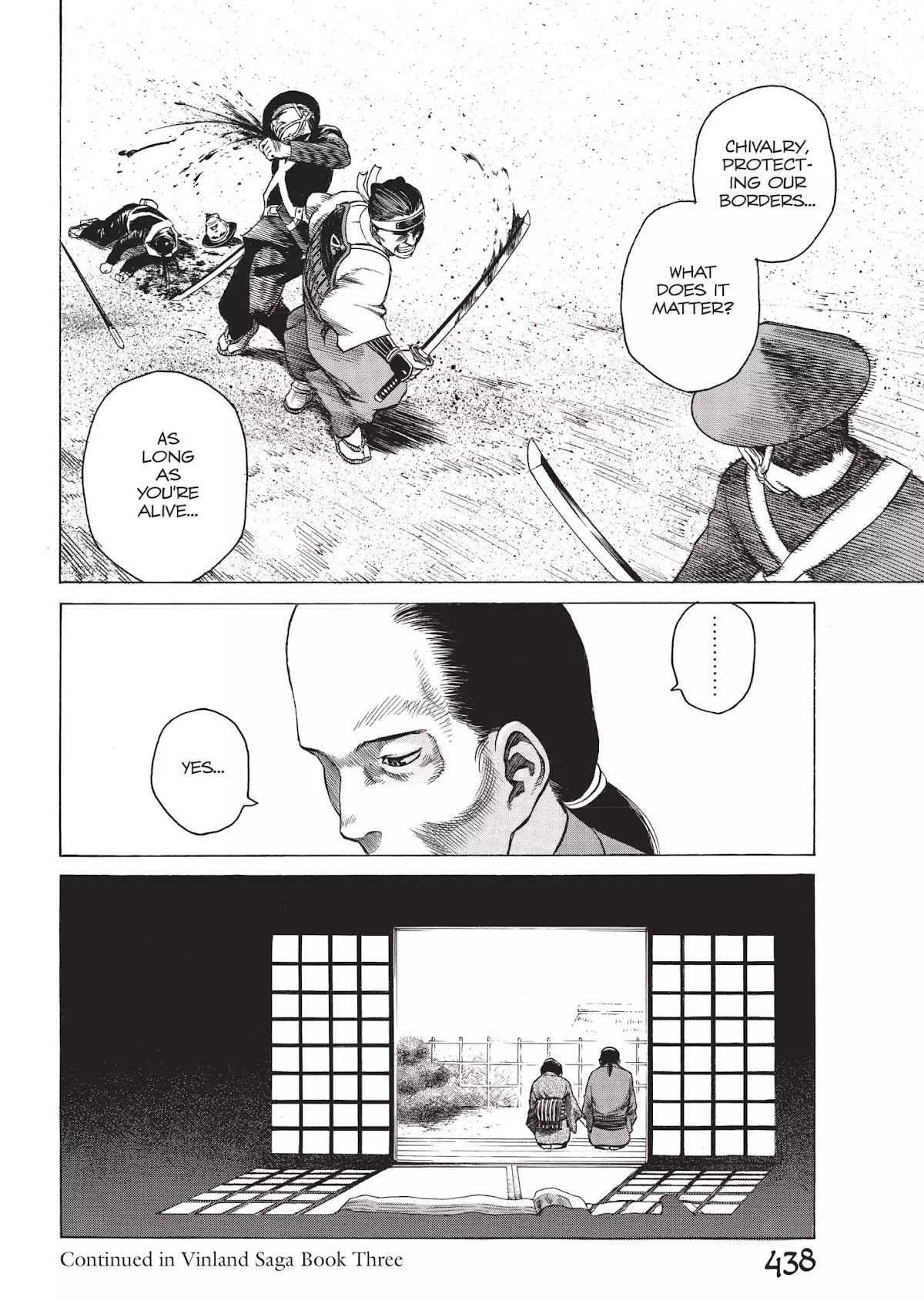 Vinland Saga Chapter 28.7 page 12 - Vol.2 Bonus Story: For Our Farewell is Near, Part 2