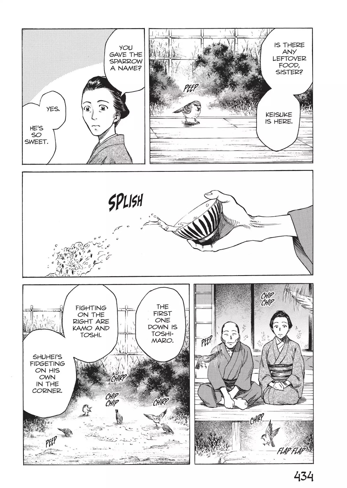 Vinland Saga Chapter 28.7 page 8 - Vol.2 Bonus Story: For Our Farewell is Near, Part 2