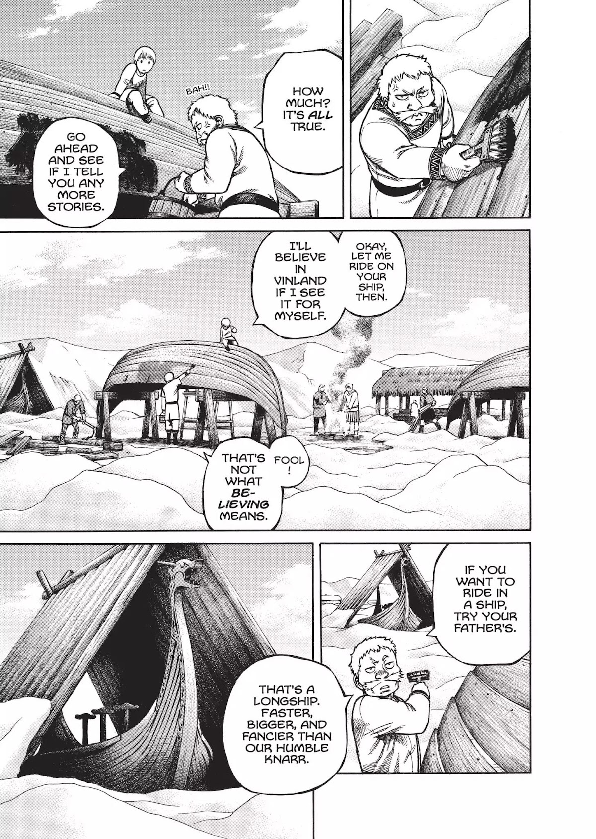 Vinland Saga Chapter 3 page 22 - Chapter 3: Beyond the Edge of the Sea