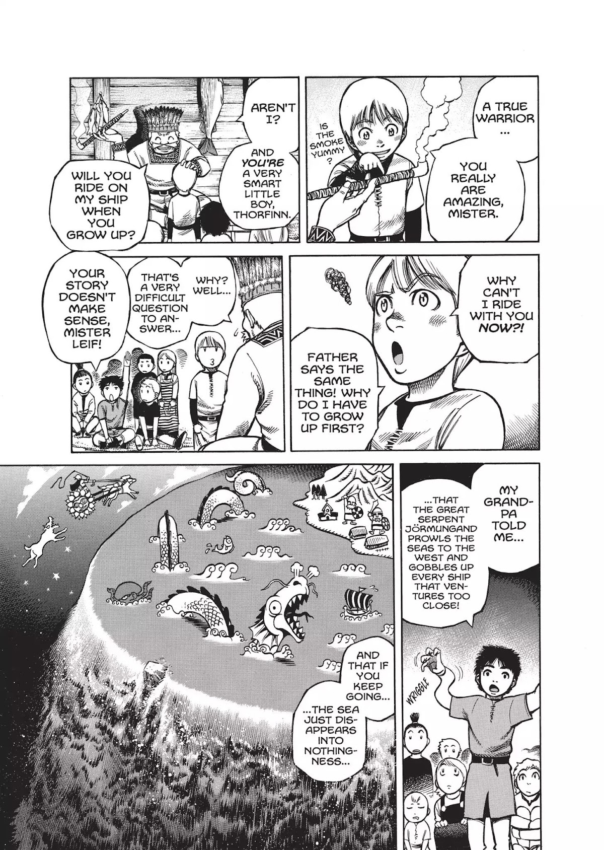 Vinland Saga Chapter 3 page 8 - Chapter 3: Beyond the Edge of the Sea