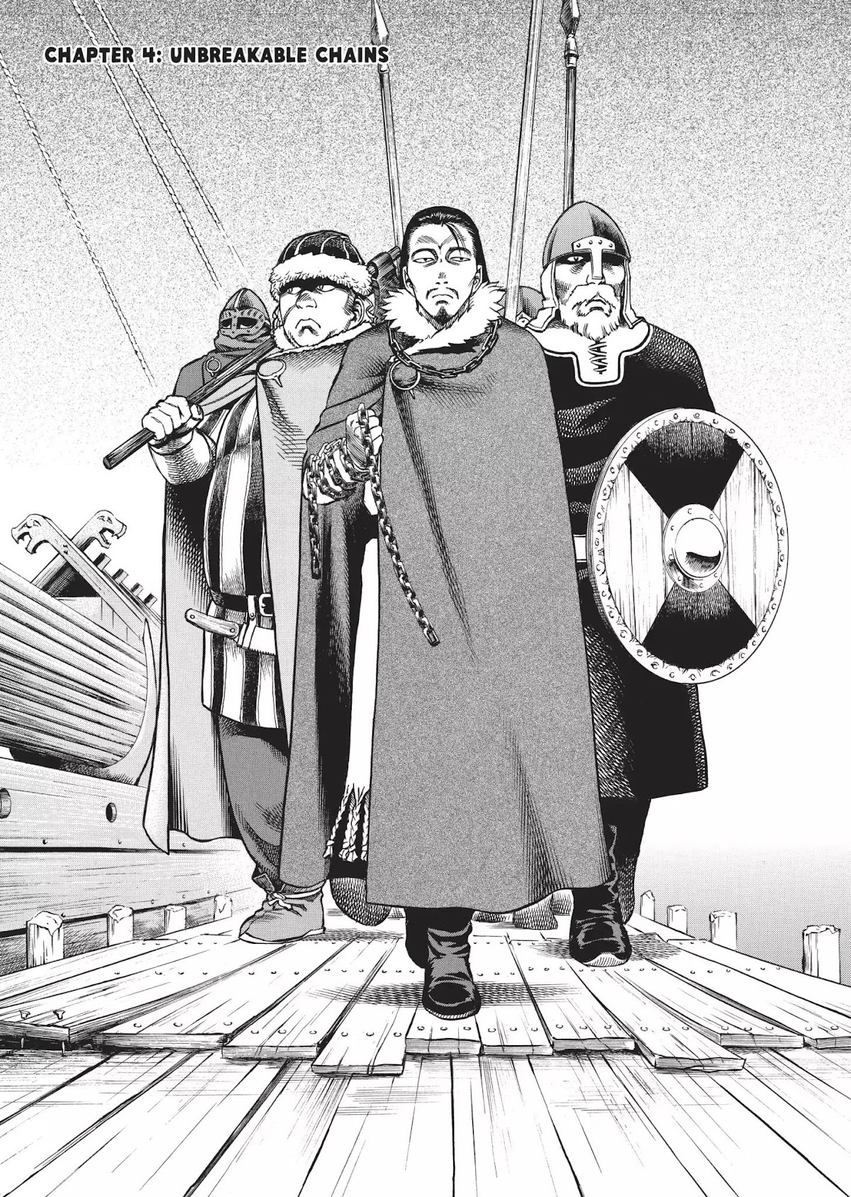 Vinland Saga Chapter 4 page 1 - Chapter 4: Unbreakable Chains