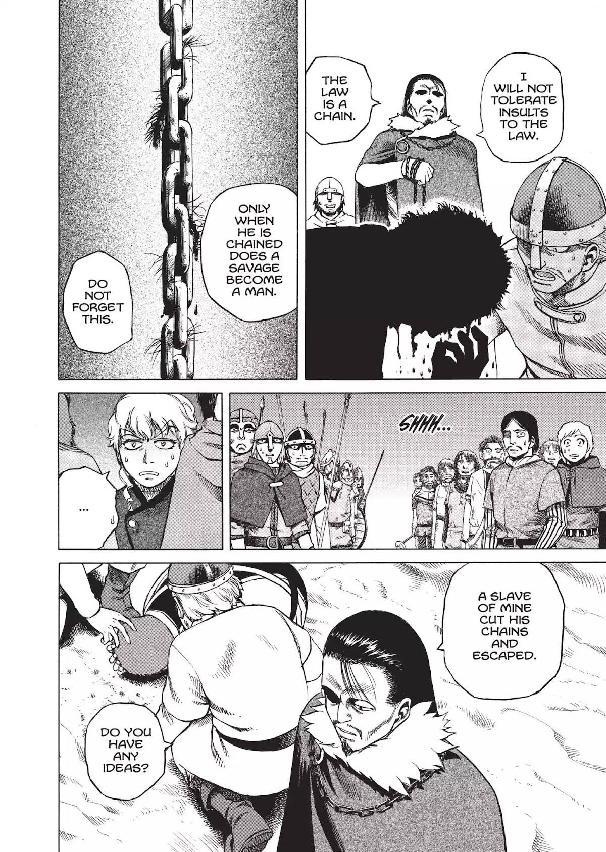 Vinland Saga Chapter 4 page 10 - Chapter 4: Unbreakable Chains